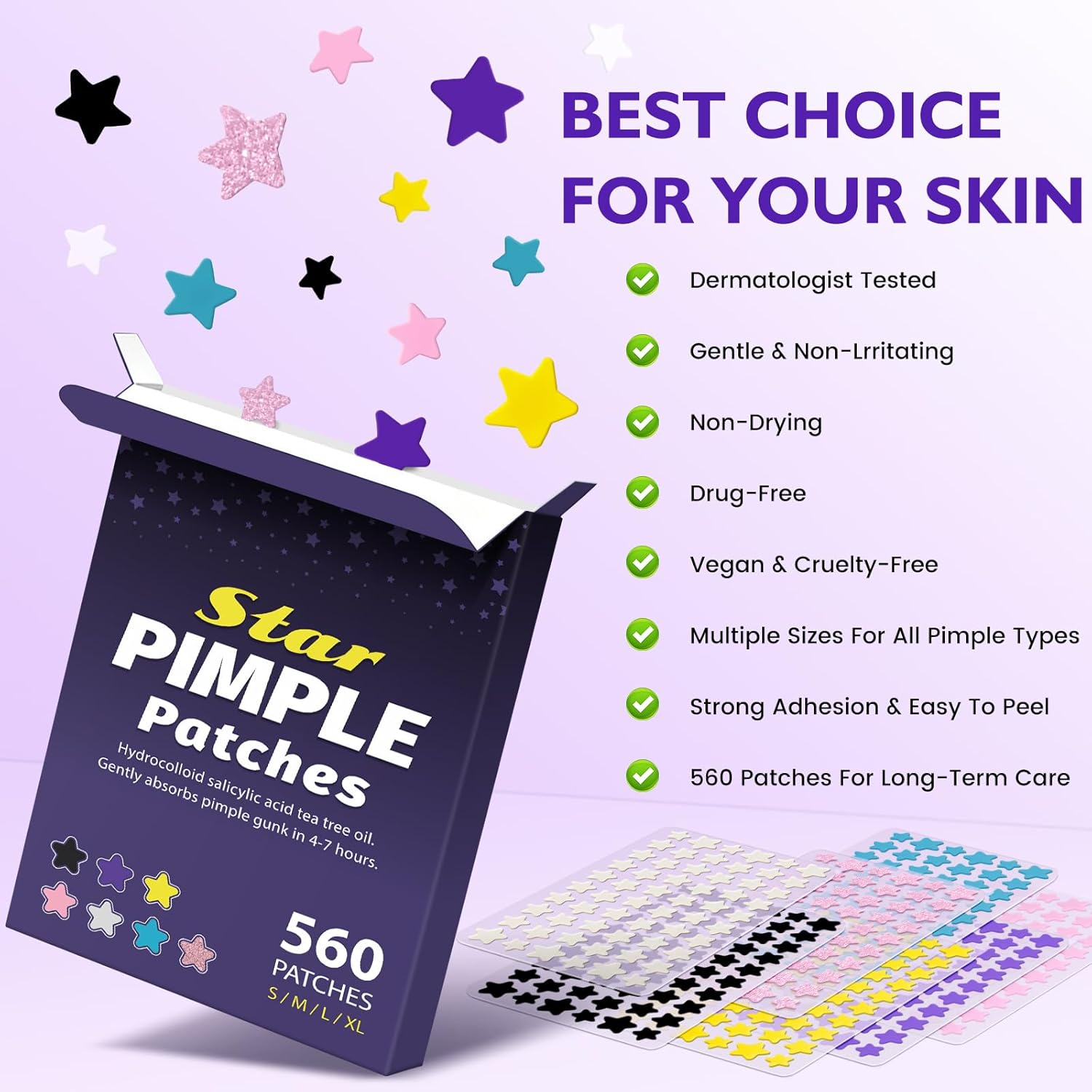 DATISEP Pimple Patch Step 3 - Wait 6 to 8 hours