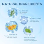 Pimple Patches for Face, 640 Count Hydrocolloid Patch Acne Patches,4 Sizes Zit Patches for Covering, Blemishes and Breakouts, Dots Stickers with Salicylic Acid, Tea Tree Oil & Calendula Oil